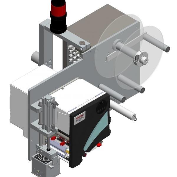 Qualify Machine Print & Apply 30 | Labeling machine for moving packaging